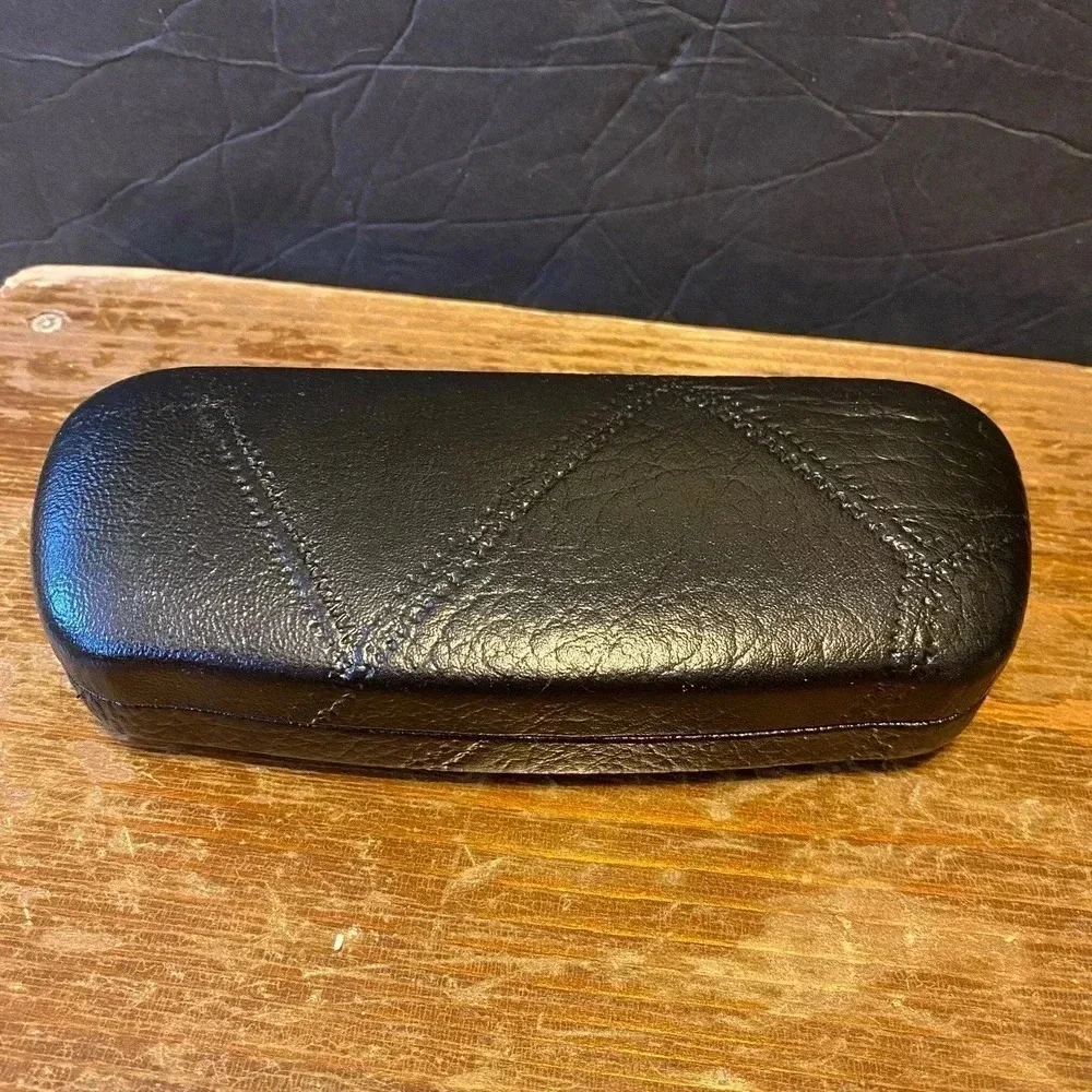 Legre Glasses Hard Case Velvet interior Leather Exterior